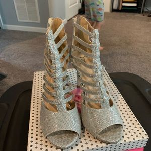 Glitter heels